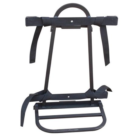 STENTENSGOLF StentensGolf BAG RACK-BK 2 Bag Rack for 4 Passenger - Black Aluminum New Style BAG RACK-BK